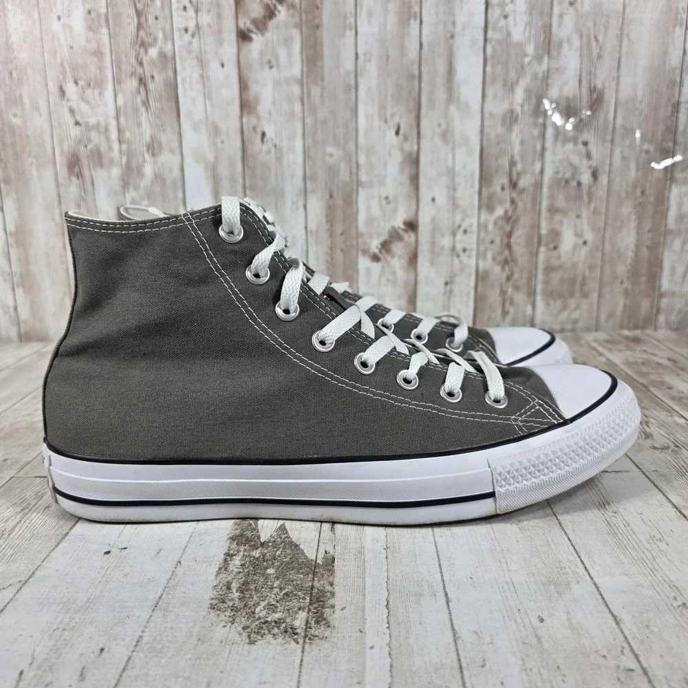 Converse Chuck Taylor All Star High Top Charcoal Gray Mens 11 1J793 Sneaker